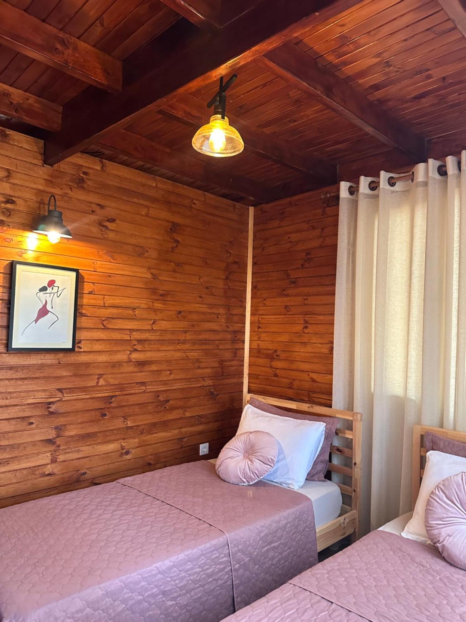 Panurlawoodenhouse Oezel Havuz& Sauna Mavi Eksteriør billede